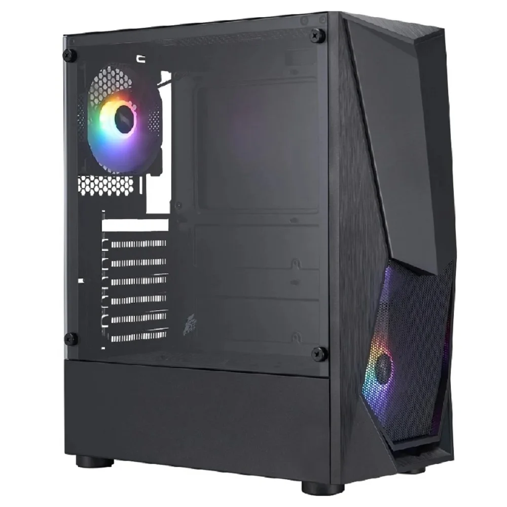 1STPLAYER DK DK-3 Black / ATX / 4x120mm FRGB fans / DK-3-BK-4F1