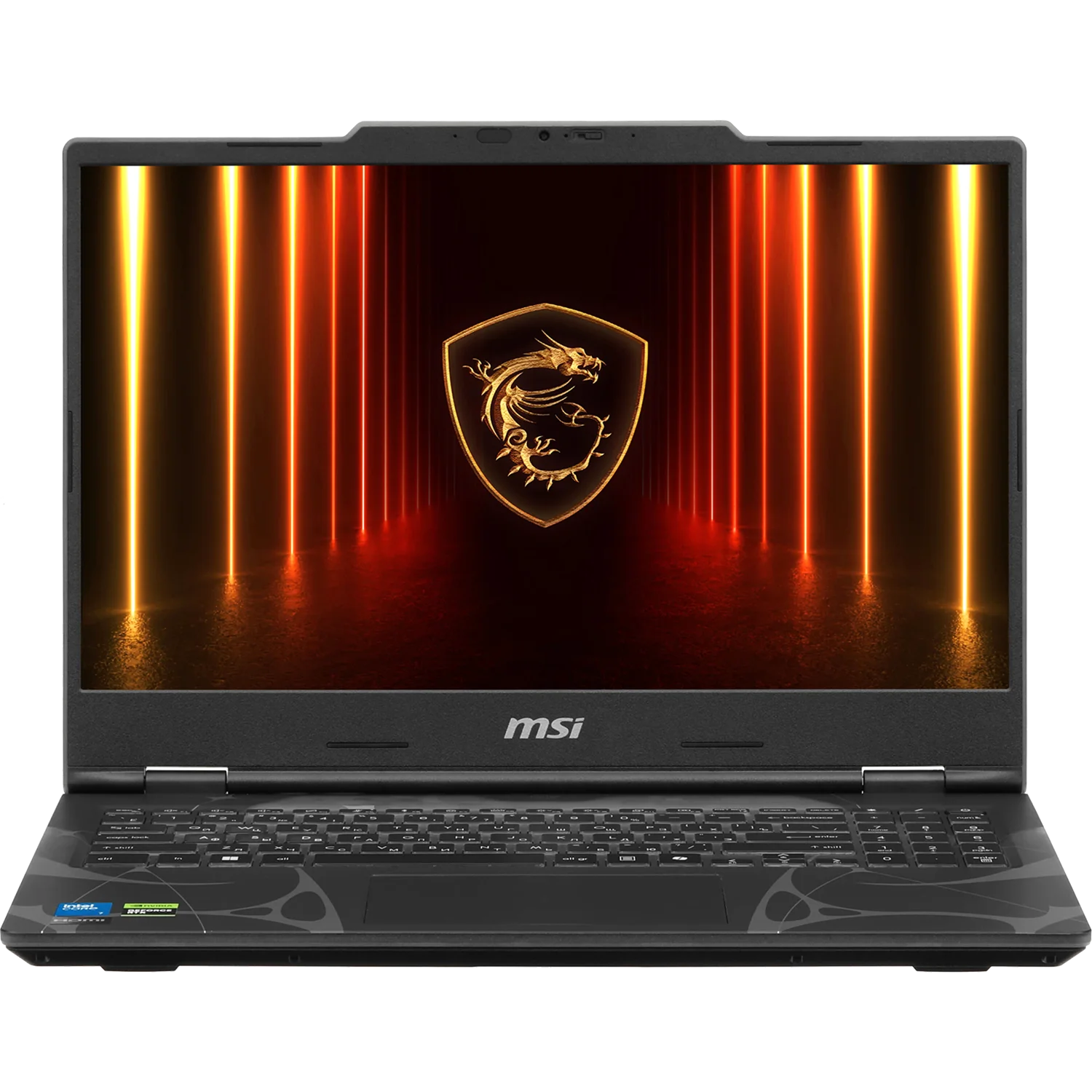 Ноутбук MSI Cyborg 15 B2RWFKG-071US Core 7 240H 16Gb SSD512Gb NVIDIA GeForce RTX 5060 8Gb 15.6" IPS FHD (1920x1080) Windows 11 Home Multi Language black WiFi BT Cam (9S7-15Q342-256)