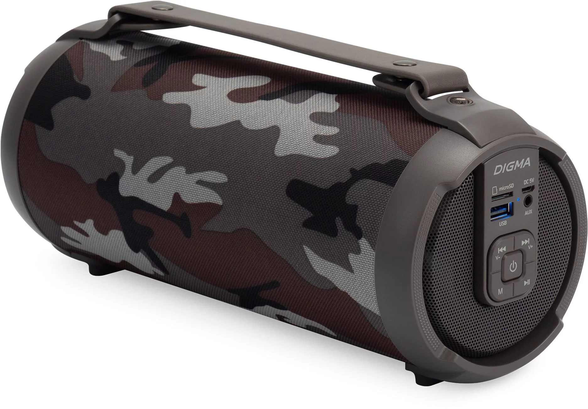 Колонка порт. Digma D-PS1520 камуфляж/камуфляж 16W 1.0 BT 10м 1500mAh (SP1520C)