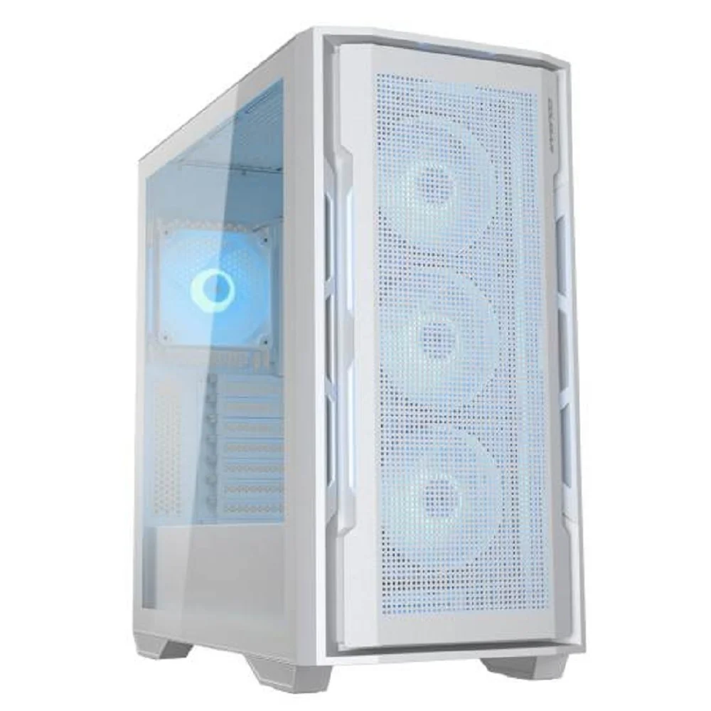 Cougar Корпус Uniface X RGB V2 White, 4x140mm ARGB PWM Fan, ARGB PWM Fan Hub, без БП, E-ATX (CGR-5C78W-X-RGB-V2)