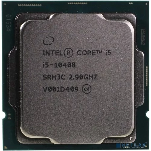 Процессор/ APU LGA1200 Intel Core i5-10400 (Comet Lake, 6C/12T, 2.9/4.3GHz, 12MB, 65/134W, UHD Graphics 630) OEM (CM8070104290715SRH3C)