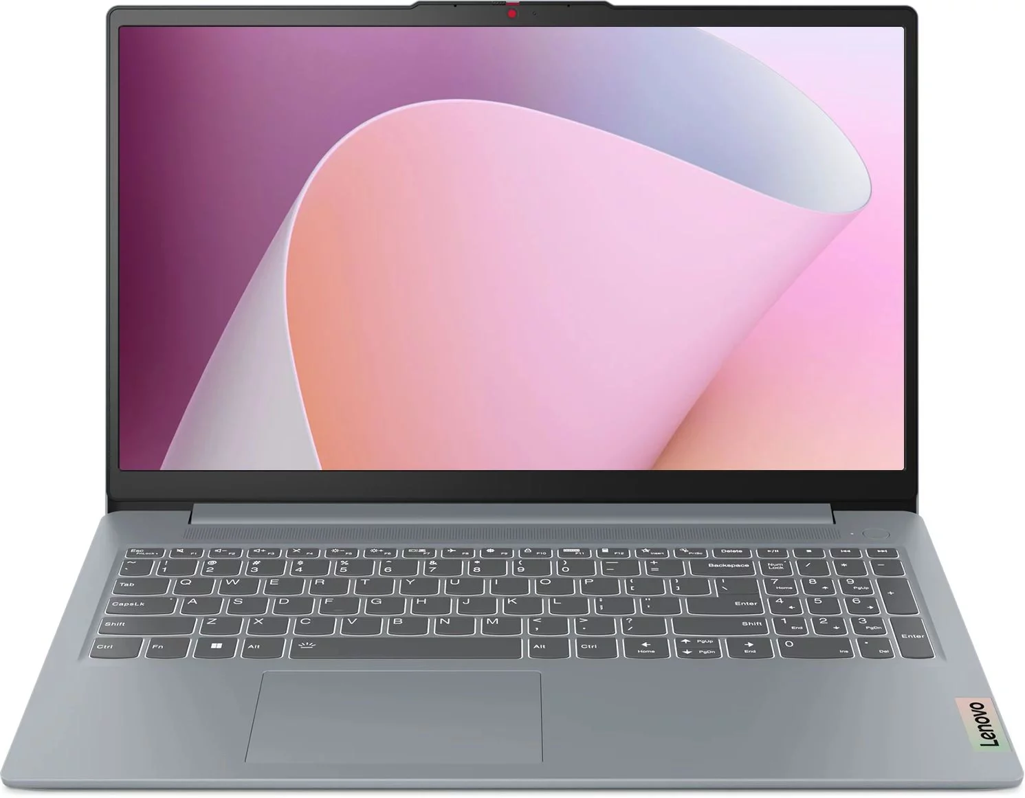 Ноутбук 15.6" IPS FHD LENOVO IdeaPad Slim 3 15AMN8 grey (AMD Ryzen 5 7520U/16Gb/512Gb SSD/VGA int/noOS) ((82XQ00XBSA))