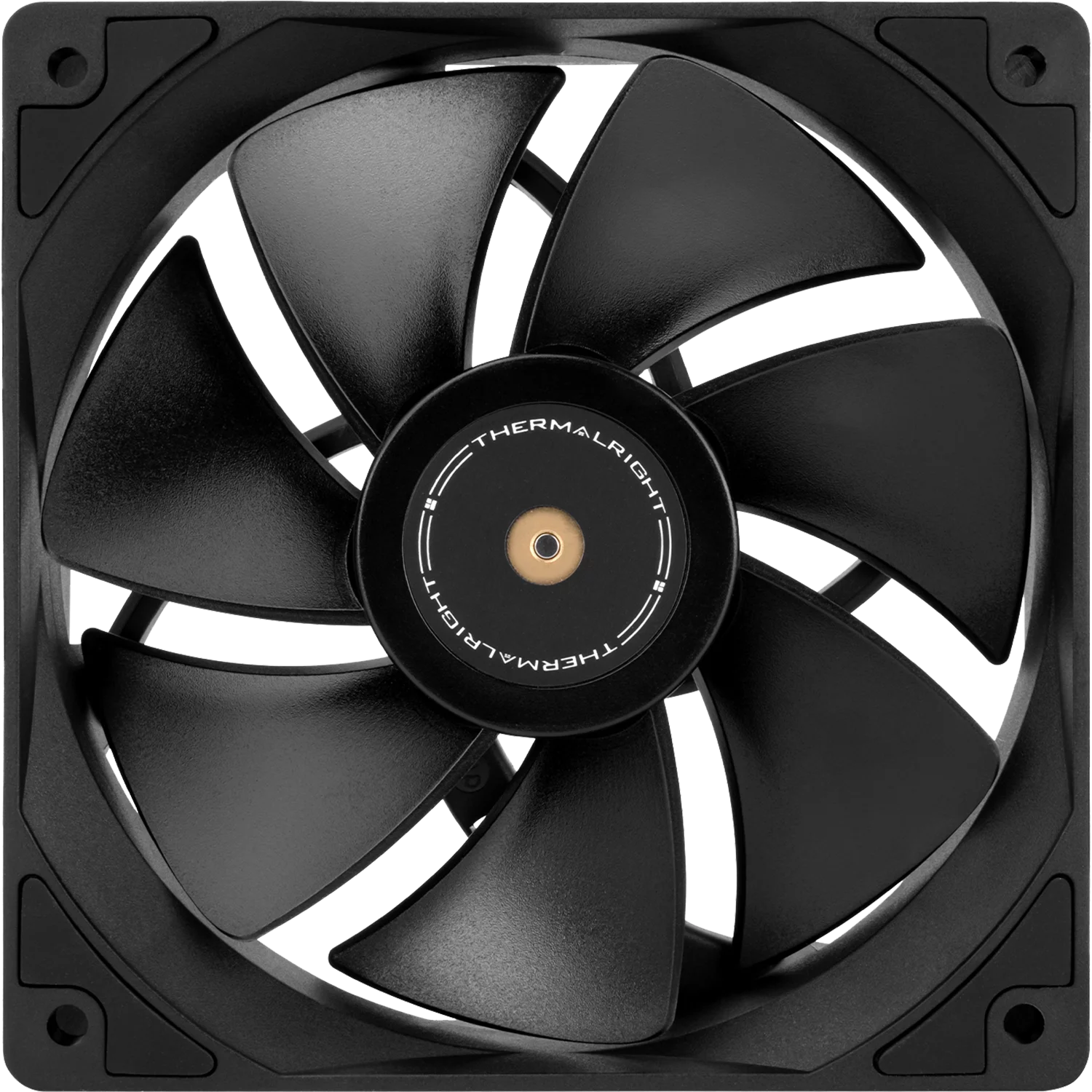 Кулер для корпуса/ Case Cooler Thermalright TL-G12RB Reverse (120x120x25mm, 4-pin PWM, 62.6CFM, 23.6dBA, 1500RPM, Black)
