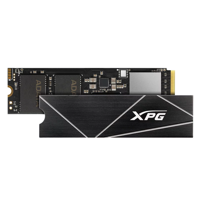 Твердотельный накопитель/ ADATA SSD GAMMIX S70 BLADE, 8000GB, M.2(22x80mm), NVMe, PCIe 4.0 x4, 3D TLC, R/ W 7300/ 6300MB/ s, IOPs 750 000/ 650 000, DRAM buffer 2048MB, TBW 5920, DWPD 0.4, with Heat Spread (AGAMMIXS70B-8000G-CS)