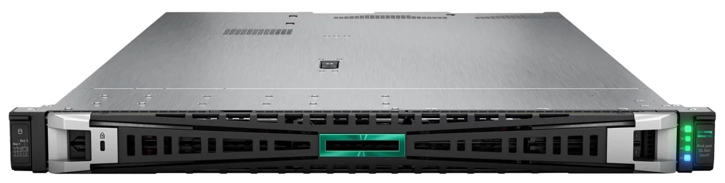 Сервер HPE ProLiant DL360 Gen11, 1U/ Intel Xeon-Gold 6430 2.1GHz 32C/ 64Gb(2x32)/ MR408i-o 4GB/ iLO Adv/ 2x10/25Gb SFP28/ 800W Flex Pl/ eRK (P52499-B21_bundle64)