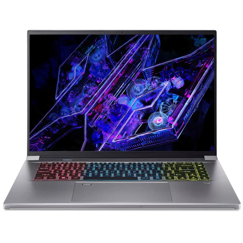 Ноутбук Acer Predator Triton Neo 16 PTN16-51-936A 16"(3200x2000 (матовый) IPS)/ Core Ultra 9 185H(2.3Ghz)/ 32Gb/ 2Tb SSD/ noDVD/ RTX 4070(8Gb)/ BT/ WiFi/ 65WHr/ 2.4kg/ Silver/ Win11Home (NH.QPPCD.002)