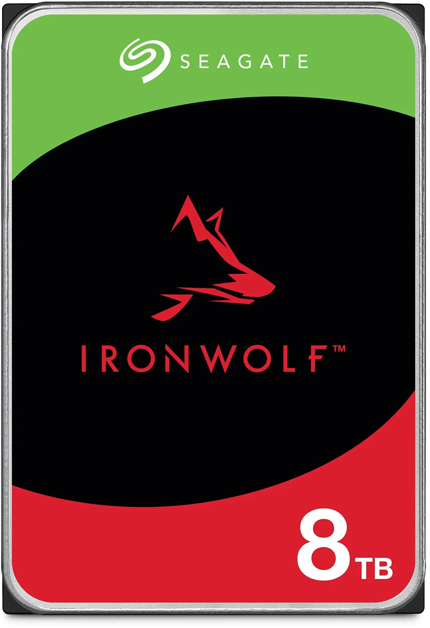 Жесткий диск Seagate SATA-III 8TB ST8000VN002 NAS Ironwolf 512E (5400rpm) 256Mb 3.5"