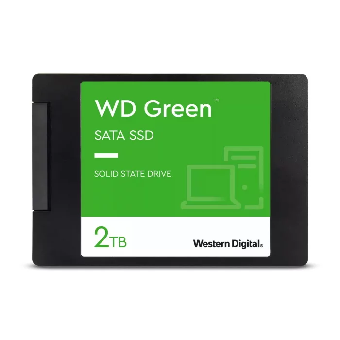 Твердотельный накопитель SSD 2TB Western Digital Green 2.5" SATA III TLC (WDS200T2G0A )