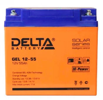 Батарея для ИБП Delta GEL 12-55 12В 55Ач