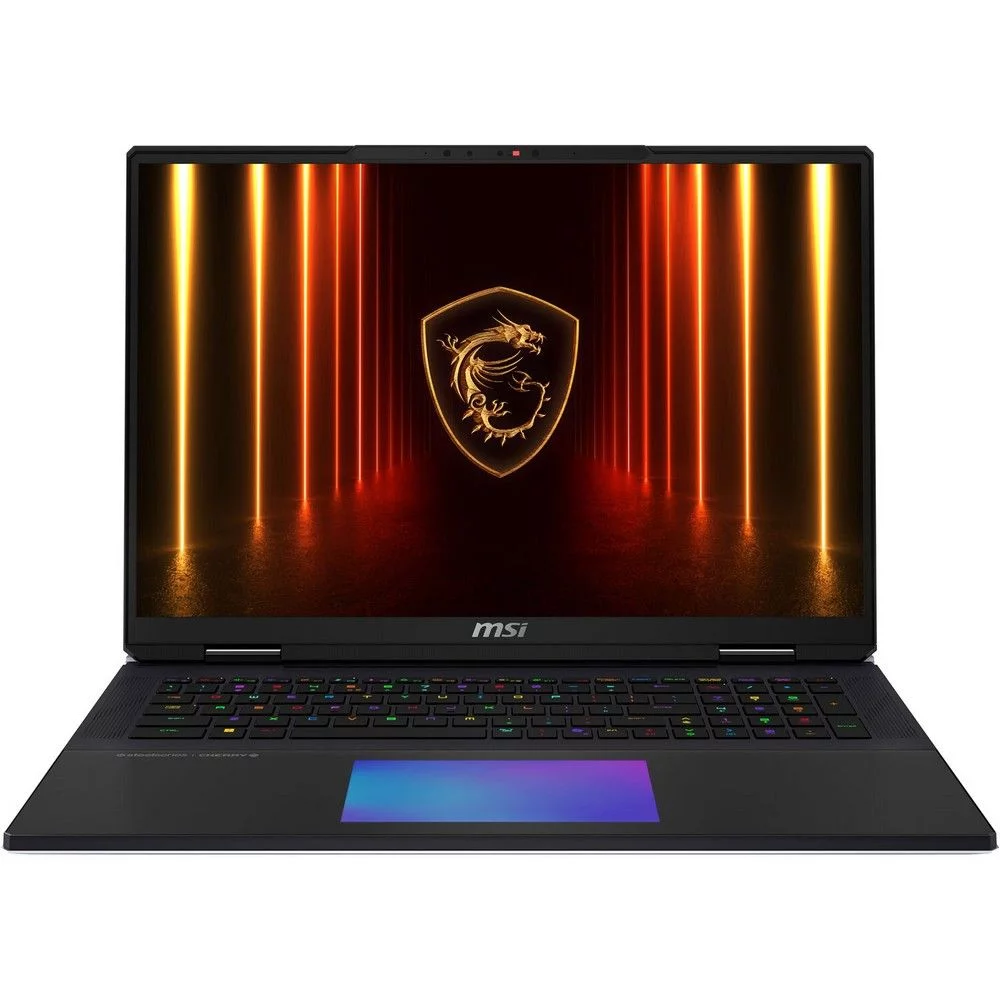 Ноутбук MSI Titan 18 HX AI A2XWJG-206RU Intel Core Ultra 9 275HX/64Gb/SSD2Tb/RTX 5090 24Gb/18"/IPS/UHD+/120Hz/MiniLED/Win11/Core Black (9S7-182421-206)