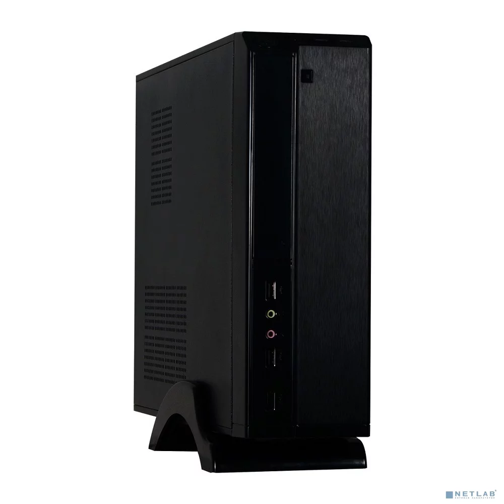 Exegate EX268692RUS Корпус MiniITX Exegate MI-207 Black, miniITX/ mATX, , 2*USB, Audio