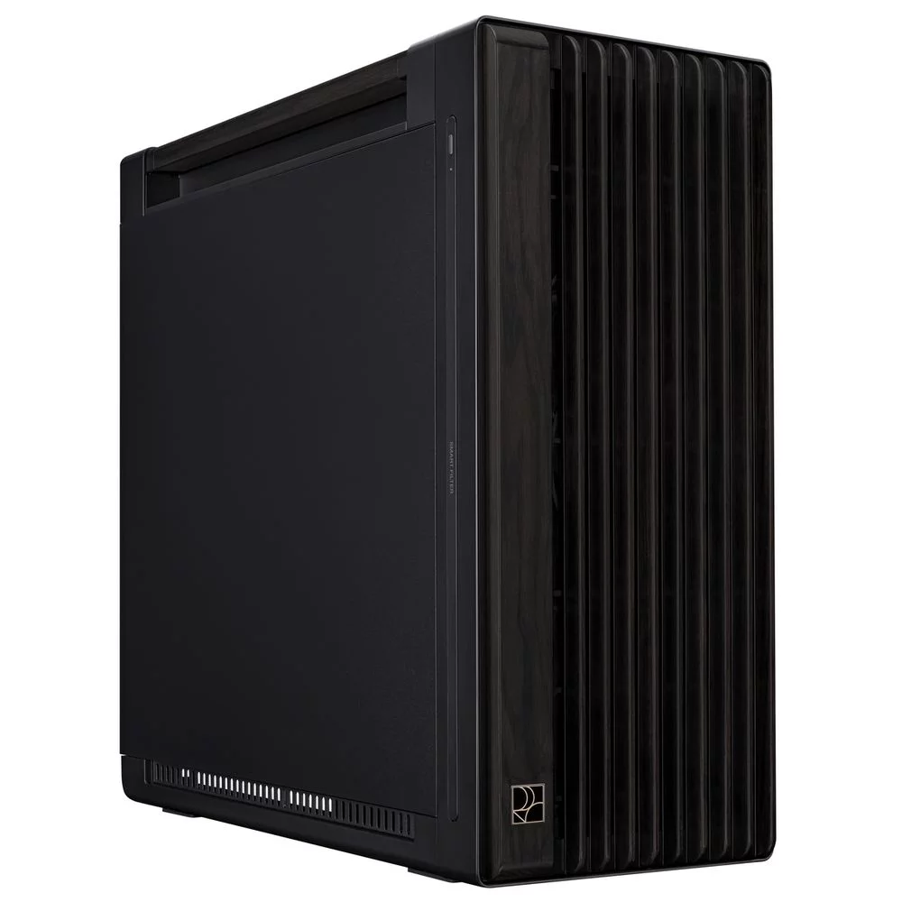 Корпус PROART PA602 WOOD METAL PWM BLACK (90DC00J0-B09020)