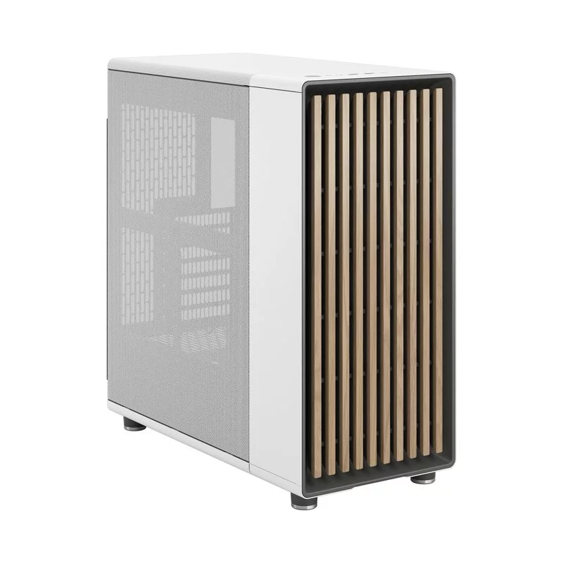 Корпус Fractal Design North Chalk белый без БП mATX 3x120mm 2xUSB3.0 1xUSB3.1 audio bott PSU (FD-C-NOR1C-03)