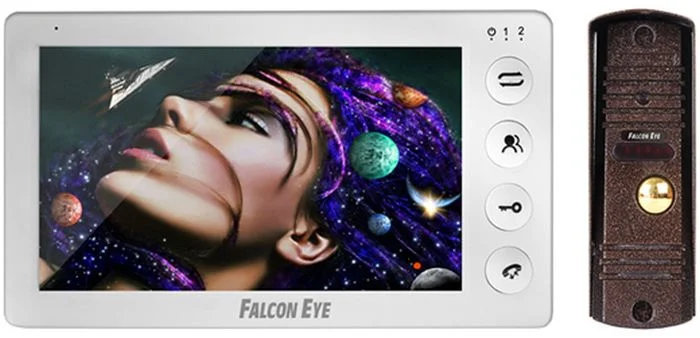 Видеодомофон Falcon Eye Kit-Cosmo белый (KIT- COSMO)