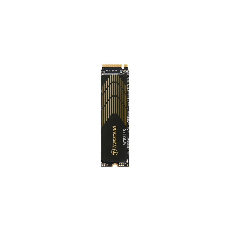 Твердотельный накопитель/ Transcend SSD MTE245S, 2000GB, M.2(22x80mm), NVMe 1.4, PCIe 4.0 x4, 3D NAND, R/ W 5300/ 4600MB/ s, IOPs 620 000/ 480 000, TBW 600, DWPD 0.33, 5 лет (TS2TMTE245S)