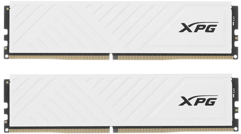 Оперативная память ADATA DDR4 DIMM 64GB 3200MHz 2*32GB 16-20-20 WHITE DUAL TRAY (AX4U320032G16A-DTWHD35)