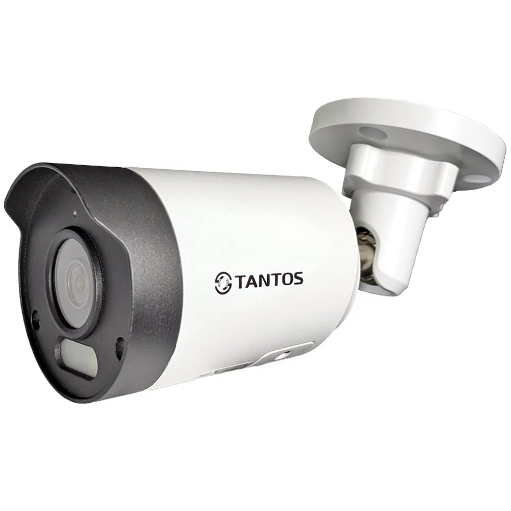 Камера видеонаблюдения IP Tantos TSi-Pe25FP 2.8-2.8мм цв. корп.:белый/ черный (00-00122956)