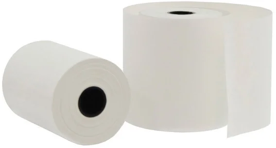 Лента чековая Silwerhof 57мм 23м 12mm термобумага (23) (упак.16шт) (2077472) (2077472#MLN)