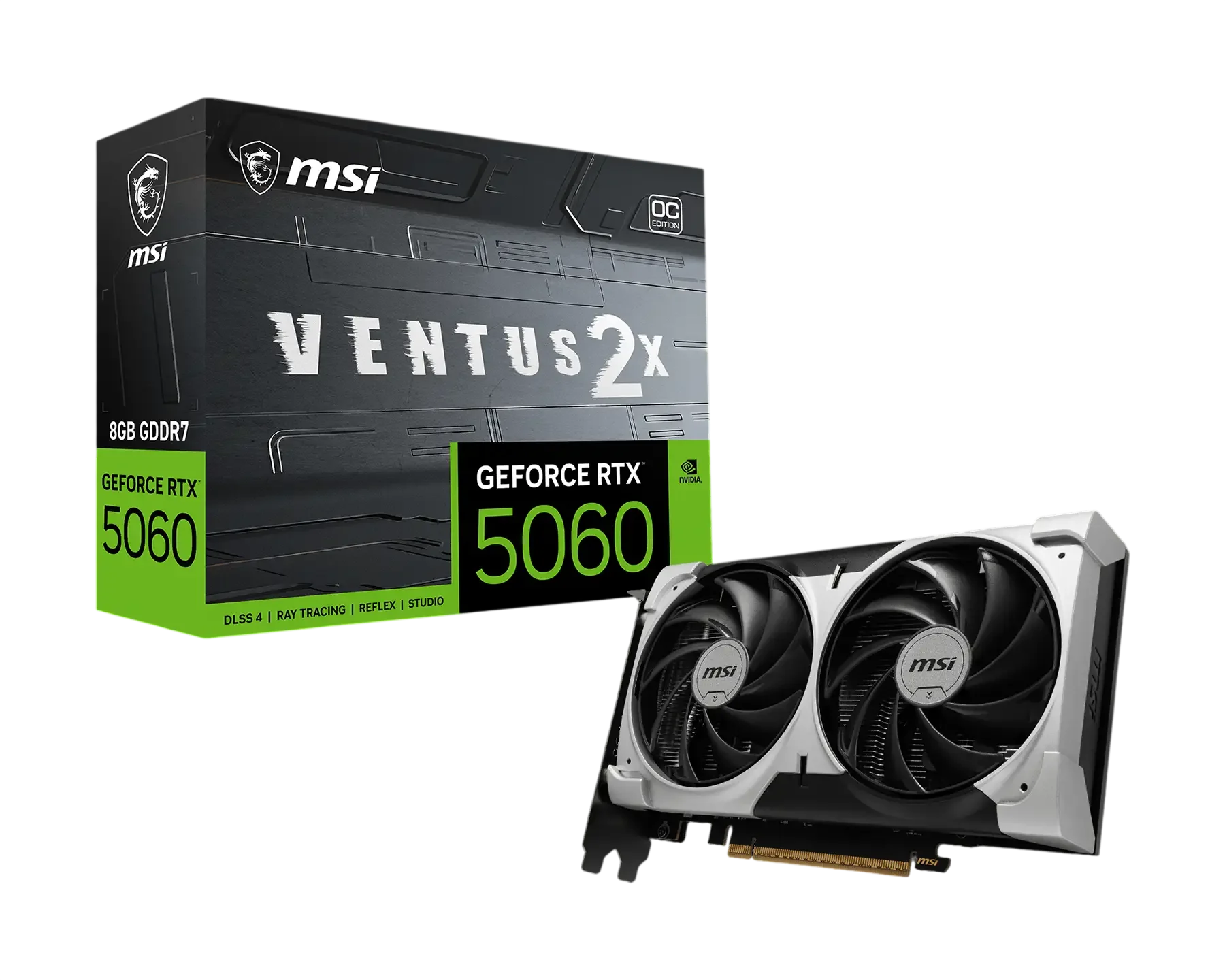 Видеокарта/ GeForce RTX 5060 8G VENTUS 2X OC V1