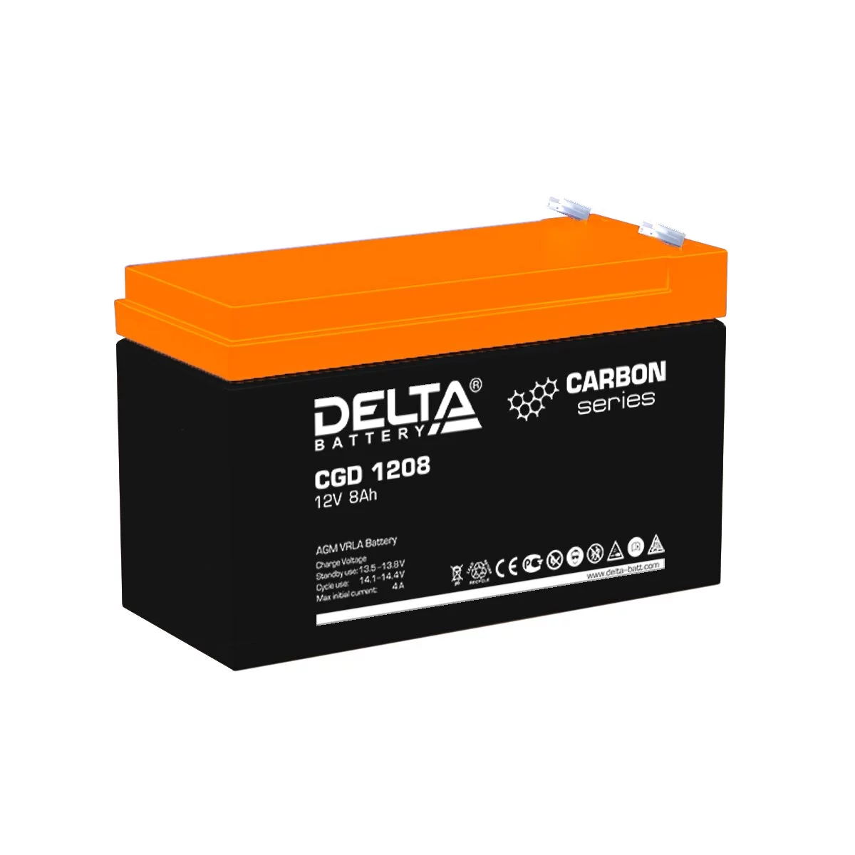 аккумуляторная батарея Delta Аккумуляторная батарея CGD 1208 (12V / 8Ah)