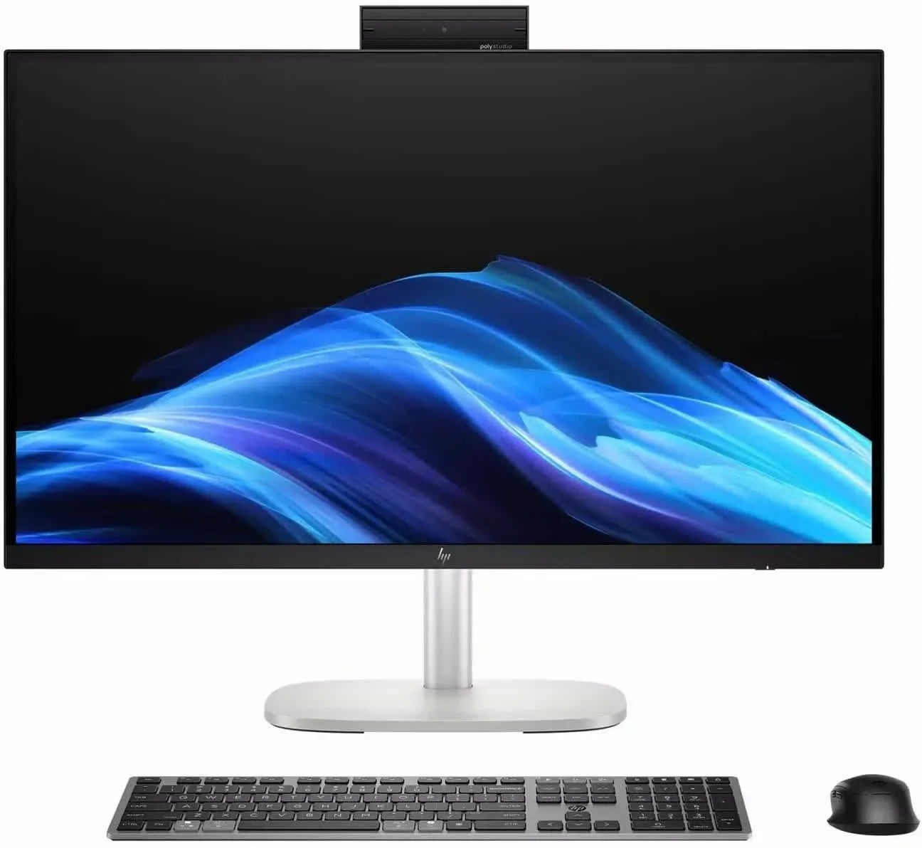 Моноблок HP EliteStudio 8 G1i 27" QHD U7 265 32Gb SSD1Tb RTX5060 8000Mb без ОС GbitEth WiFi BT клавиатура мышь Cam серебристый 2560x1440 (D42X3AT)