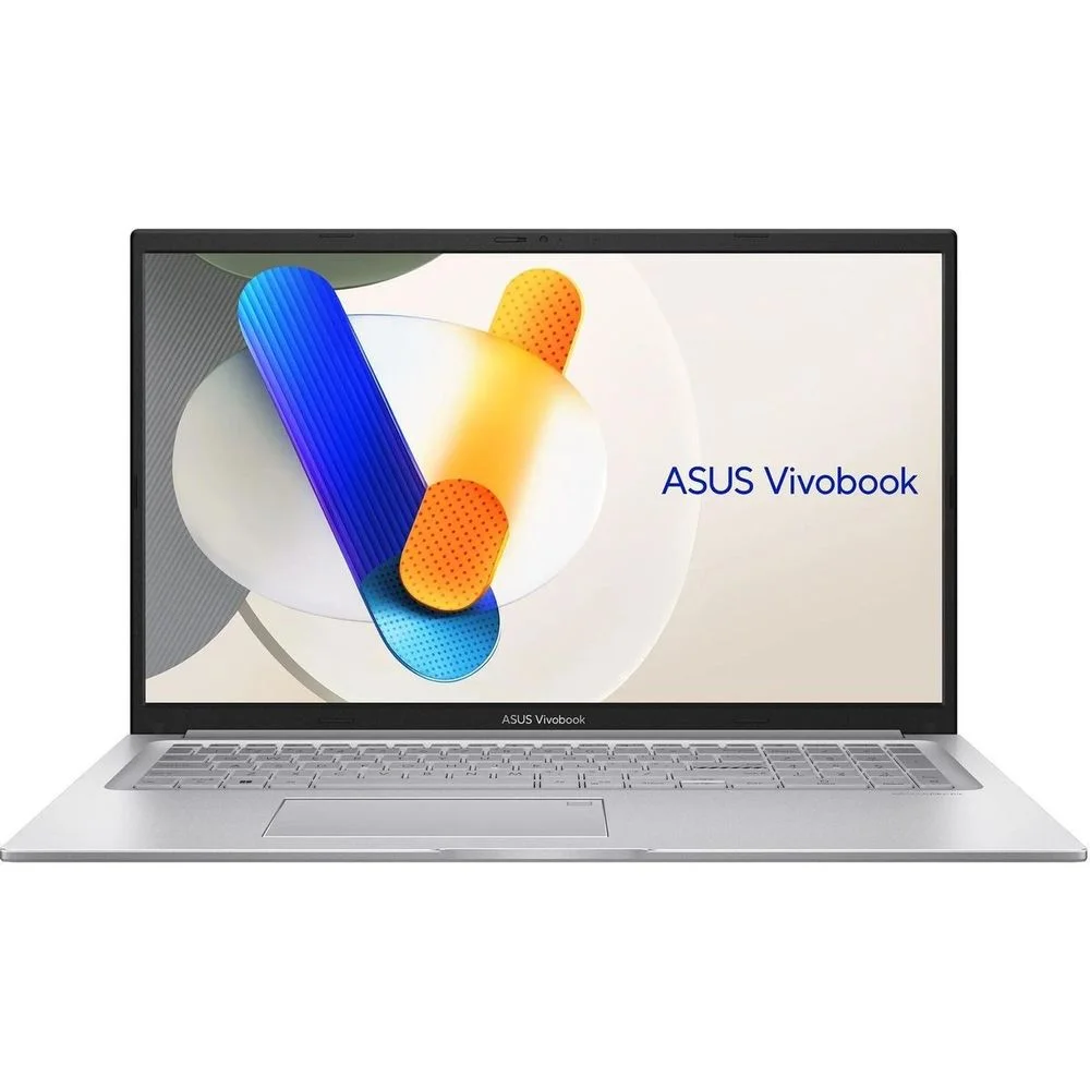 Ноутбук ASUS Vivobook 17 X1704VA-AU1078 Intel Core 5 120U/16Gb/SSD512Gb/17.3"/IPS/FHD/1920x1080/60Hz/NoOS/Silver/2.1kg (90NB13X1-M00L70)