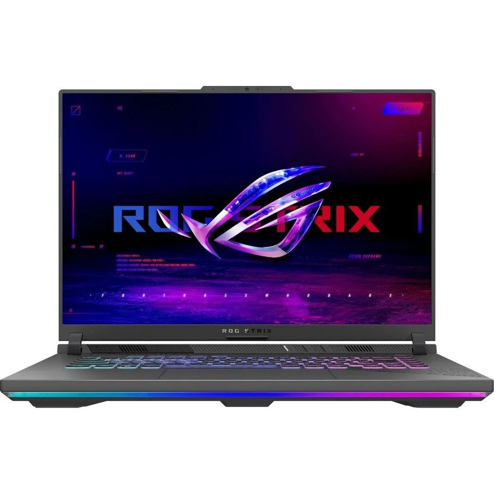 Ноутбук ASUS ROG Strix G16 G614PR-RV090 AMD Ryzen 9 8940HX/ 32Gb (2*16 D5)/ SSD1Tb/ RTX5070 Ti 12Gb (140W)/ 16"/ IPS/ WUXGA/ 1920x1200/ 165Hz/ NoOS/ RJ-45/ Eclipse Gray/ 2.50kg (90NR0NJ7-M00630)
