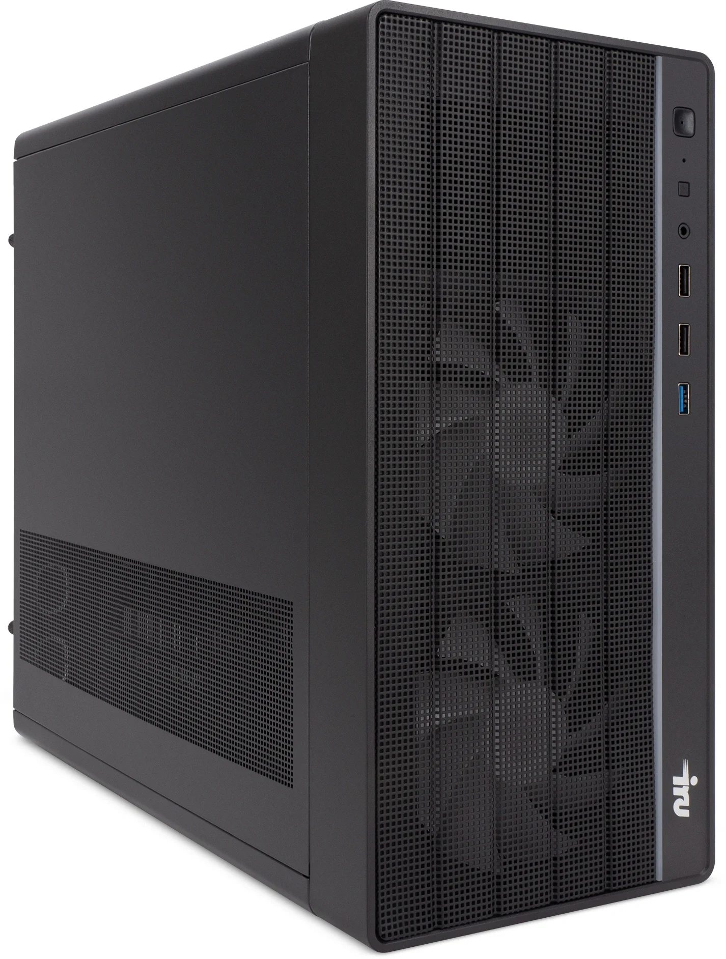 Компьютер IRU Tactio 310H6SEA MT i3 13100F (3.4) 16Gb SSD512Gb RTX3050 6Gb FreeDOS GbitEth 600W черный (RUS) (2113605)