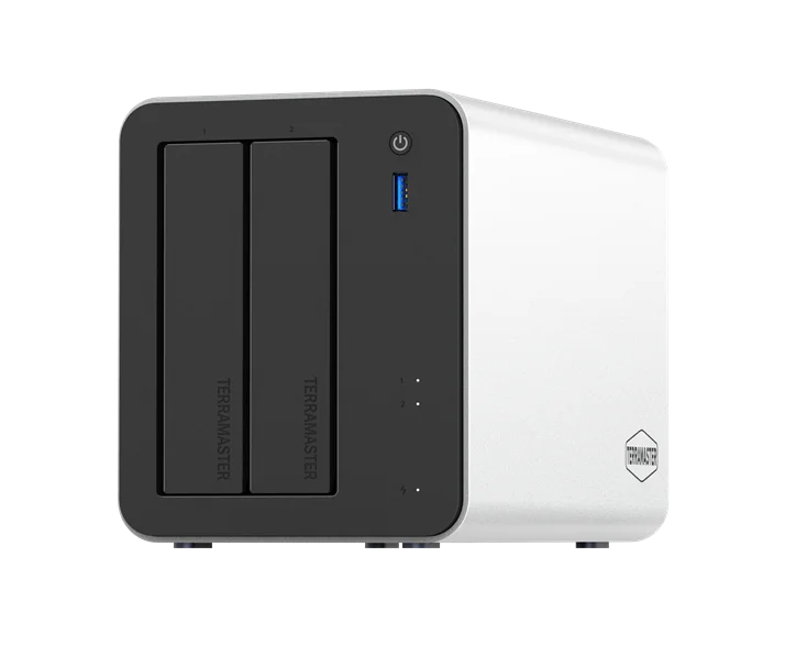 Система хранения данных TerraMaster F2-425 Plus tower NAS QC 3,4Ghz/ 8Gb(32)/ TRAID,RAID0,1,10,5,6/ up to 4 HDD SATA(3,5'/ 2,5')/ 3xM.2 2280 NVMe/ 3xUSB 10Gb(Type A) 1xUSB 10Gb(Type-C)/ HDMI/ 2x5GbE RJ-45/ 1xPS/ 1YW(repl. F2-424) (F2-425 PLUS-N95)