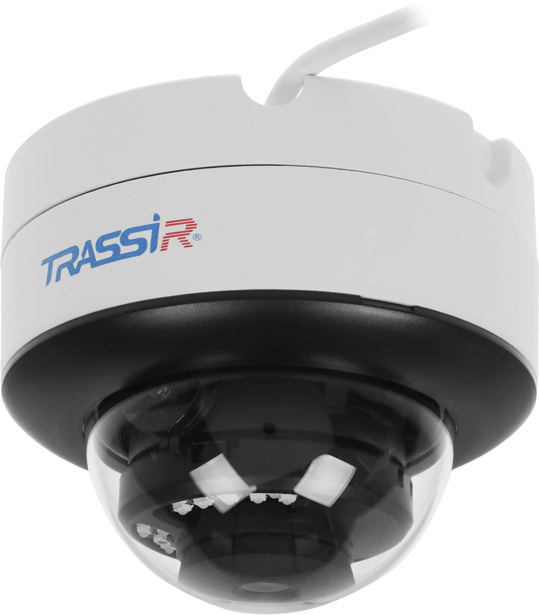 TRASSIR TR-D3121IR2 v6 2.8 Уличная 2Мп IP-камера с ИК-подсветкой. Матрица 1/2.7" CMOS, разрешение 2Мп