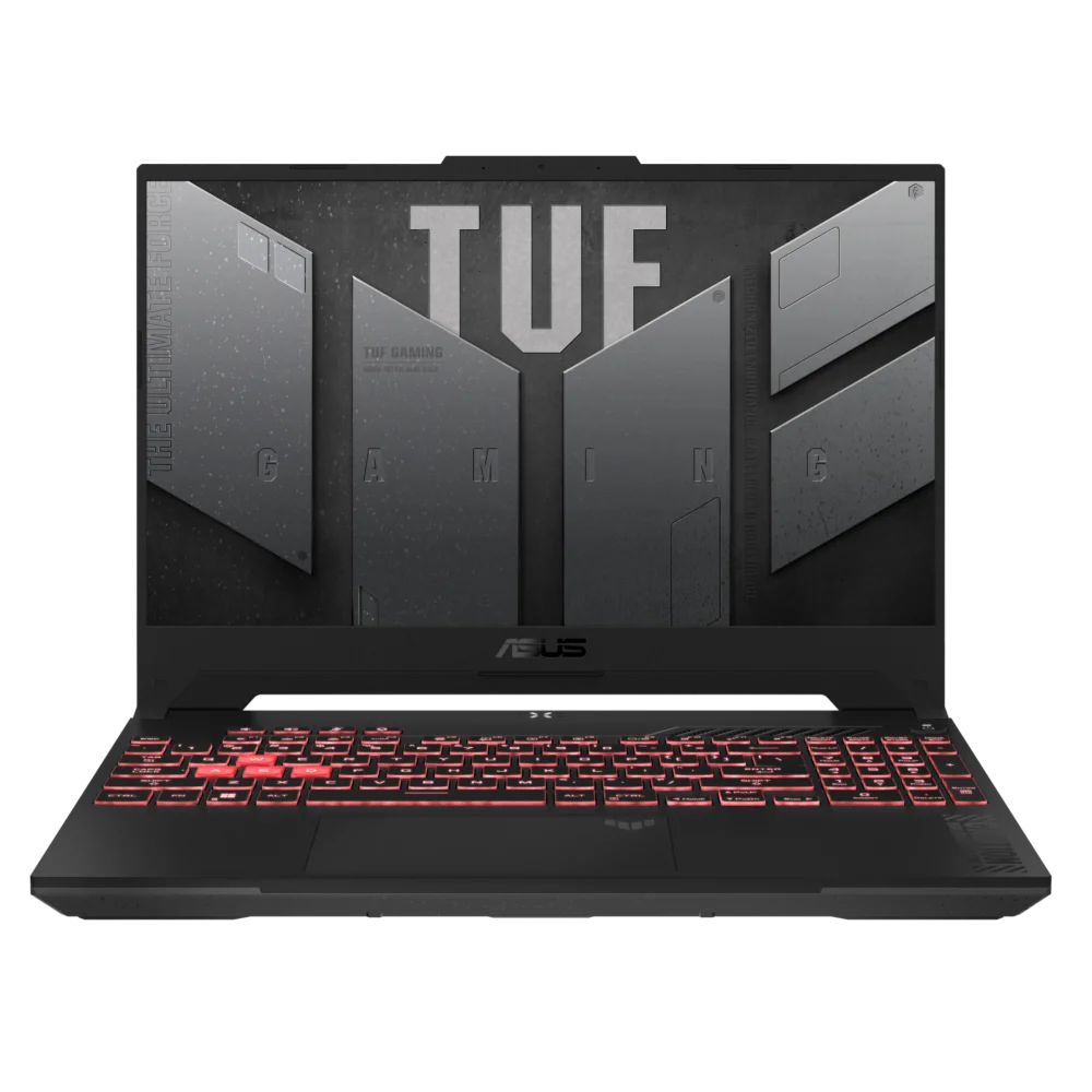 Ноутбук ASUS TUF Gaming A17 FA707NUG AMD Ryzen 7 7445HS/ 16Gb (D5)/ SSD512Gb/ RTX4050 6Gb (115W)/ 17.3"/ IPS/ FHD/ 1920x1080/ 144Hz/ NoOS/ RJ-45/ Mecha Gray/ 2.6kg (90NR0EF5-M009A0)