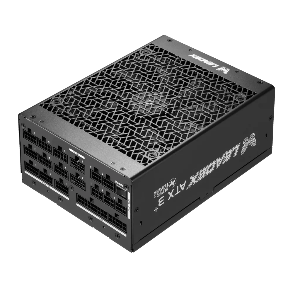 блок питания 1700 Ватт/ Power Supply Super Flower Leadex VII, 1700W, ATX, 140mm, 2x12V-2x6, 16xSATA, 2xCPU 8(4+4), 6xPCI-E(6+2), APFC, 80+ Titanium, Full Modular (SF-1700F14HT)