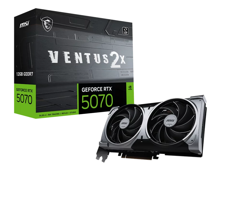 Видеокарта/ GeForce RTX 5070 12G VENTUS 2X