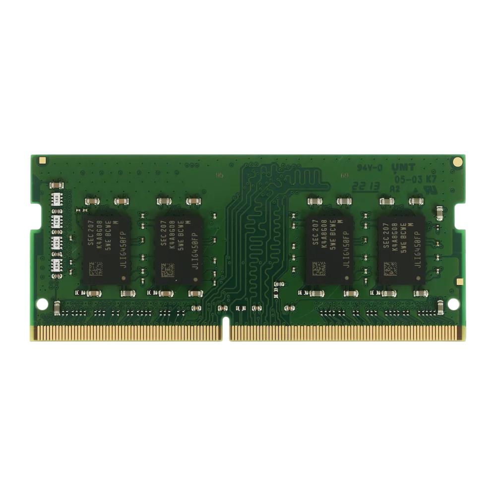 Память оперативная/ Kingston 8GB 3200MHz DDR4 SODIMM Non-ECC CL22 1Rx8 (Select Regions ONLY) (KVR32S22S8/8WP)