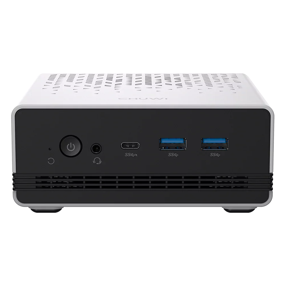 Chuwi Ubox AMD Ryzen 5 7430U(2.3Ghz)/16384Mb/512PCISSDGb/Int:AMD Radeon/BT/WiFi/war 1y/1.35kg/Iron Gray/Win11Pro + DDR4 (SODIMM MAX 64GB)(RAM slot*2)/USB2.0*1/USB3.2G1*3/Type-C*1(DP,PD)/HDMI*1/DP*1/RJ45*2/WIFI6,BT5. (CWI604R57P)