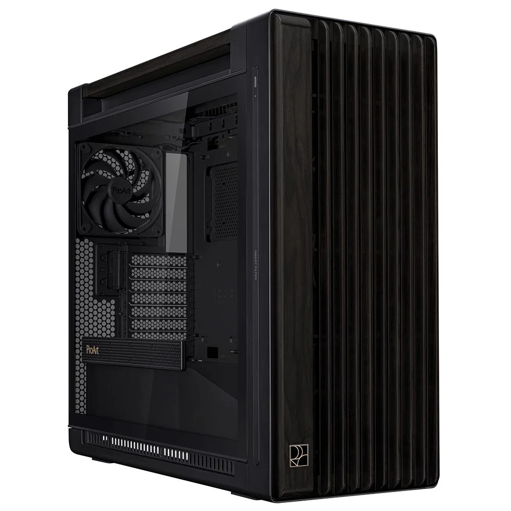 Аксессуары ASUS PROART PA602 WALNUT WOOD TG PWM/ Motherboard Compatibility: E-ATX (up to 12" x 10.9"), ATX, Micro-ATX, Mini-ITX/ BLACK/ 15.8 kg (90DC00J0-B09030)