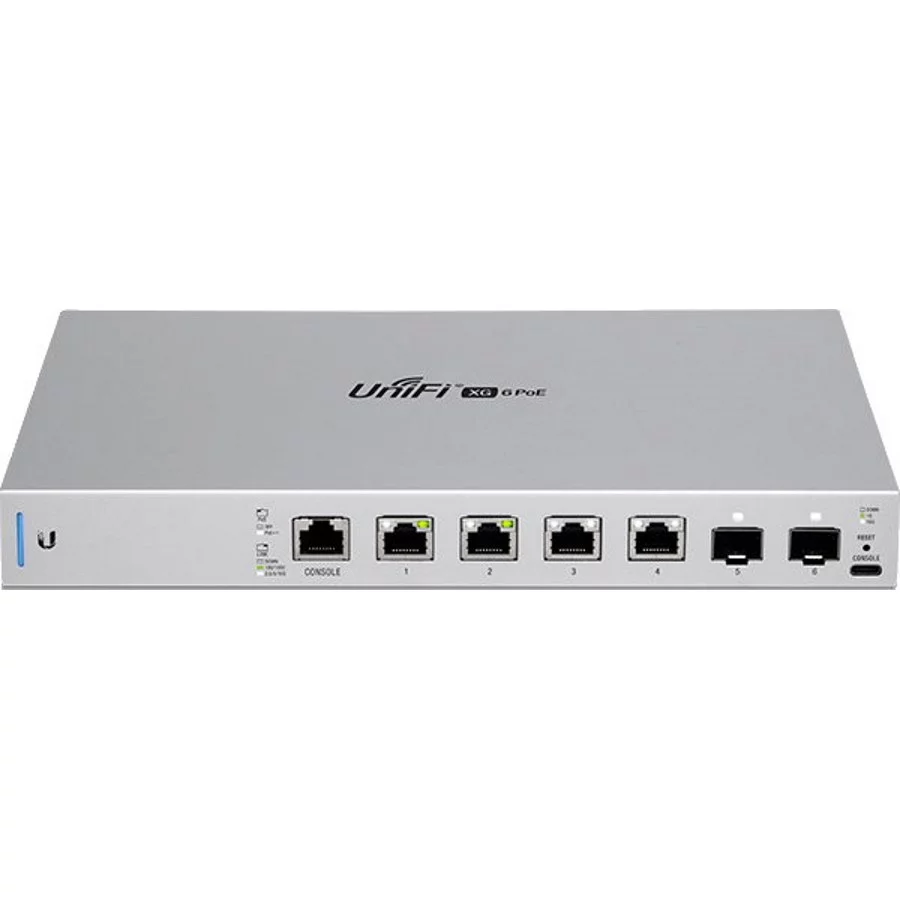 Картинка Коммутатор Ubiquiti US-XG-6POE (US-XG-6POE) 
