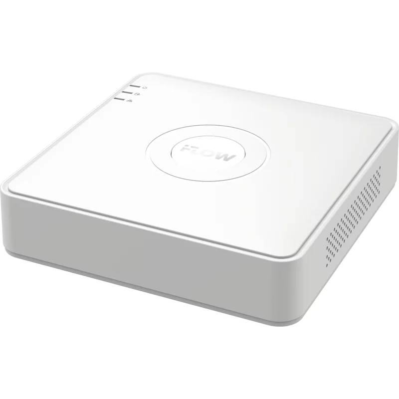 4-х канальный IP-регистратор c 4-мя PoE интерфейсами, Видеовход: 4 IP@6Мп, Аудиовход: 1 канал RCA, Видеовыход: 1 VGA и 1 HDMI до 1080Р, Аудиовыход, 1 ка? (F-NR-104PE)