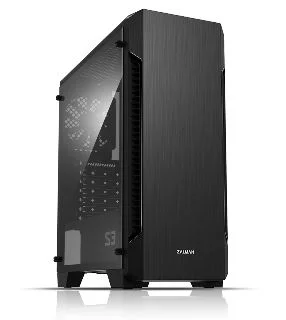 Корпус ZALMAN S3, ATX, BLACK, WINDOW, 2x3.5", 2x2.5", 2xUSB2.0, 1xUSB3.0, REAR 1x120mm (S3#TRL)
