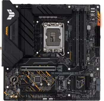 Материнская плата Asus TUF GAMING B660M-PLUS WIFI D4 Soc-1700 Intel B660 4xDDR4 mATX AC`97 8ch(7.1) 2.5Gg RAID+HDMI+DP (90MB1930-M0EAY0)
