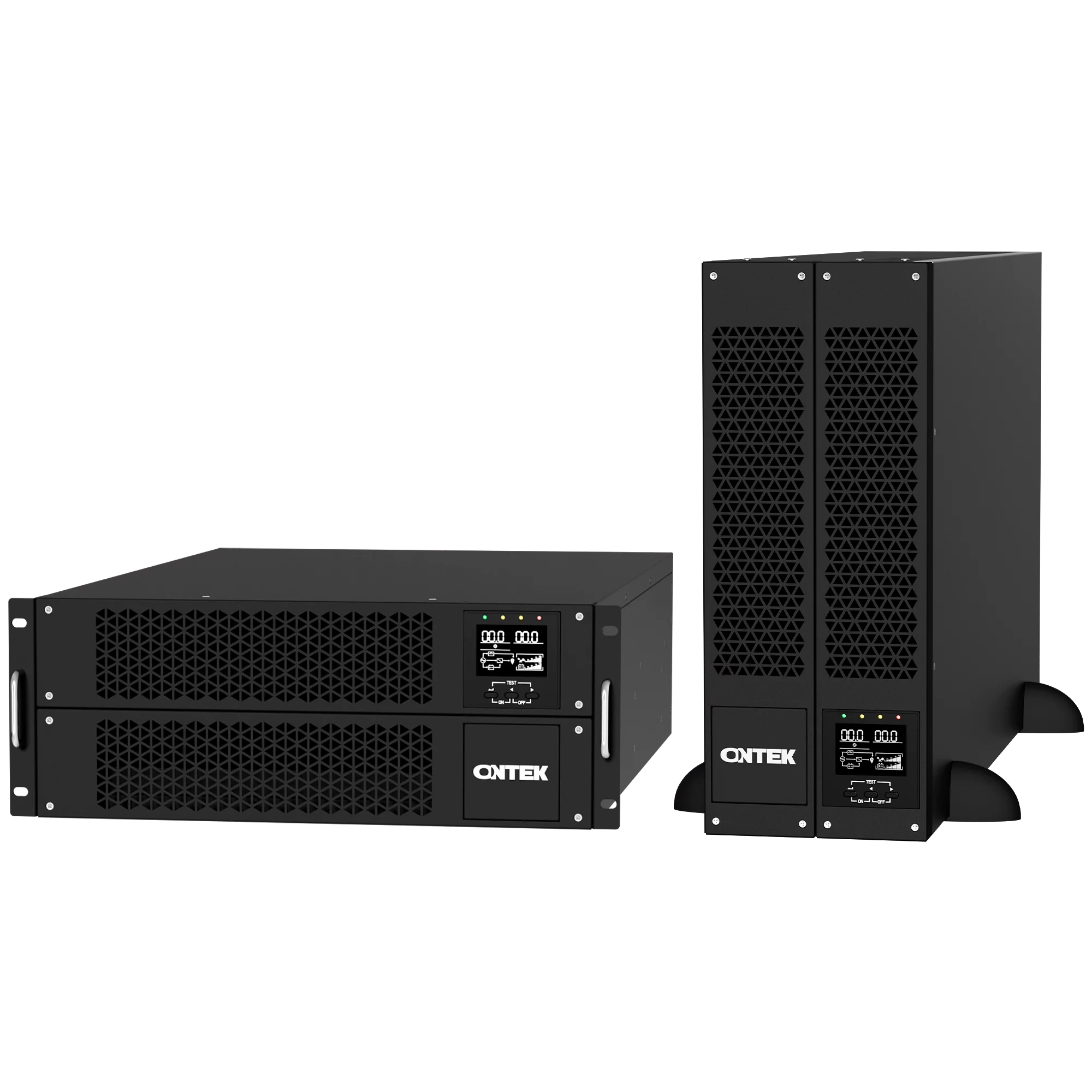 ИБП ONTEK SM RT 6, 6 кВА/ 6 кВт (PF=1) с аккумуляторными батареями, общая высота 4U (SMRT 6 (SB))