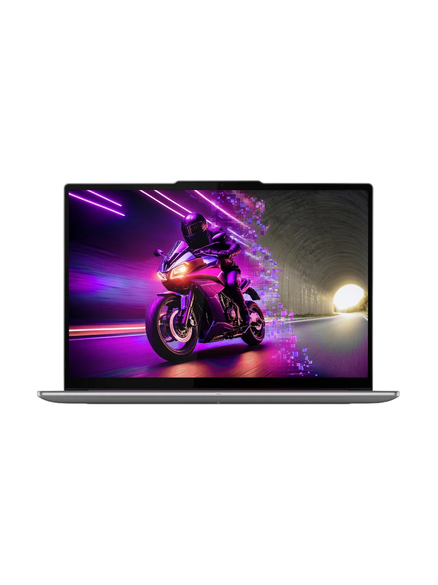 Ноутбук Lenovo Yoga Pro 9 16IAH10 16"(2880x1800 OLED)/ Intel Core Ultra 7 225H(3.3Ghz)/ 32768Mb/ 1024SSDGb/ noDVD/ Ext:NVIDIA GeForce RTX 5050(8192Mb)/ Cam/ BT/ WiFi/ 84WHr/ war 1y/ 2.05kg/ luna grey/ Win11Home + (83L0003WRK)