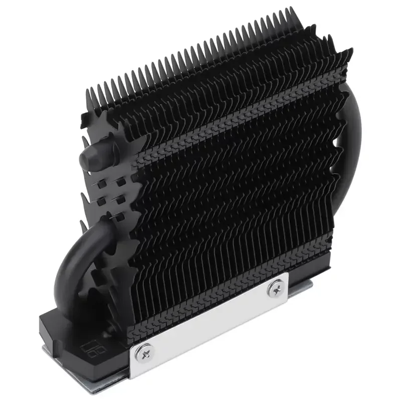 Радиатор к SSD/ SSD Cooler Thermalright M.2 HR-09 2280 PRO Black SSD (Radiator, Al, M.2 2280, Heat pipes:2x6mm, 86x24x74mm, Black) (TR-M.2 HR-09 2280 PRO BLACK SSD)