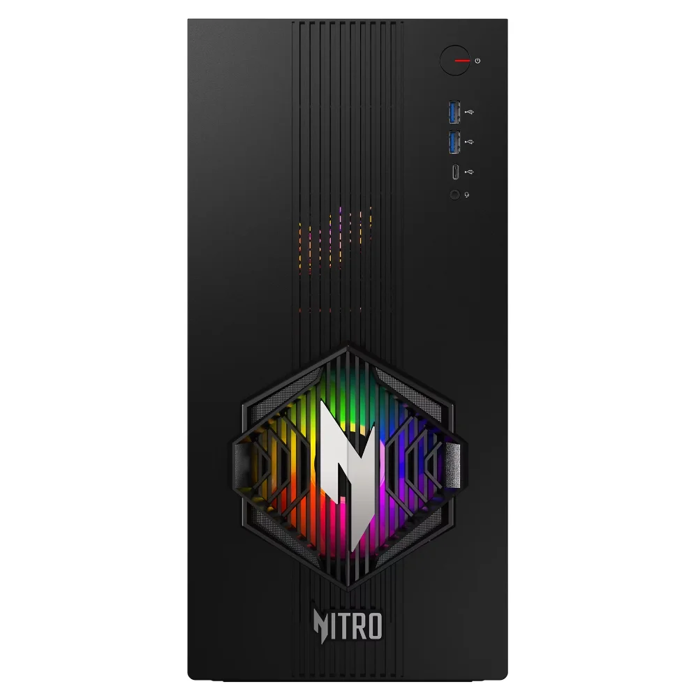 Настольный Компьютер Acer Nitro 30 N30-100 Intel Core Ultra 7 265F/32Gb/SSD1Tb/RTX5070 12Gb/PSU 850W/NoOS/Black (DG.E5GCD.00L)