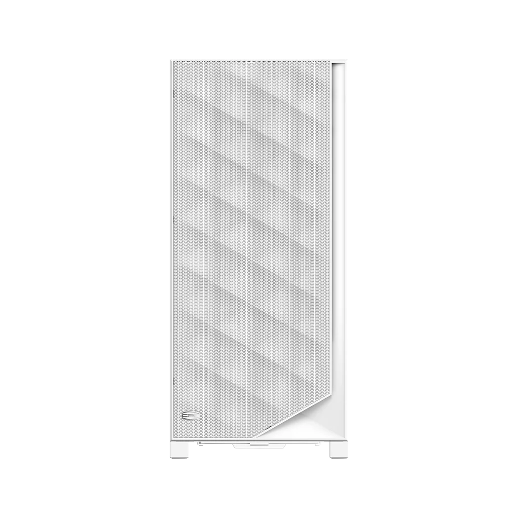 Корпус без блока питания/ Case PCCooler C3D510 WH, Midi-Tower, TG, Mesh, no fans, 2xUSB-A 3.0, E-ATX, ATX, mATX, mITX White