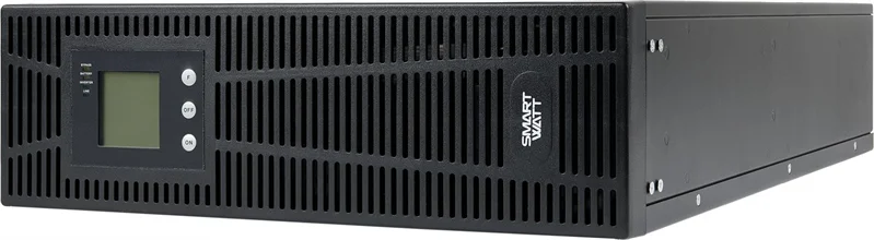 Источник бесперебойного питания SMARTWATT ИБП Онлайн, мощность 10000/ 9000 ВА/ Вт, стоечный/ напольный, LCD дисплей, Shuko CEE7/ 4 - 2 шт., подключение внешних АКБ (UPS SECURE 10KVA L)