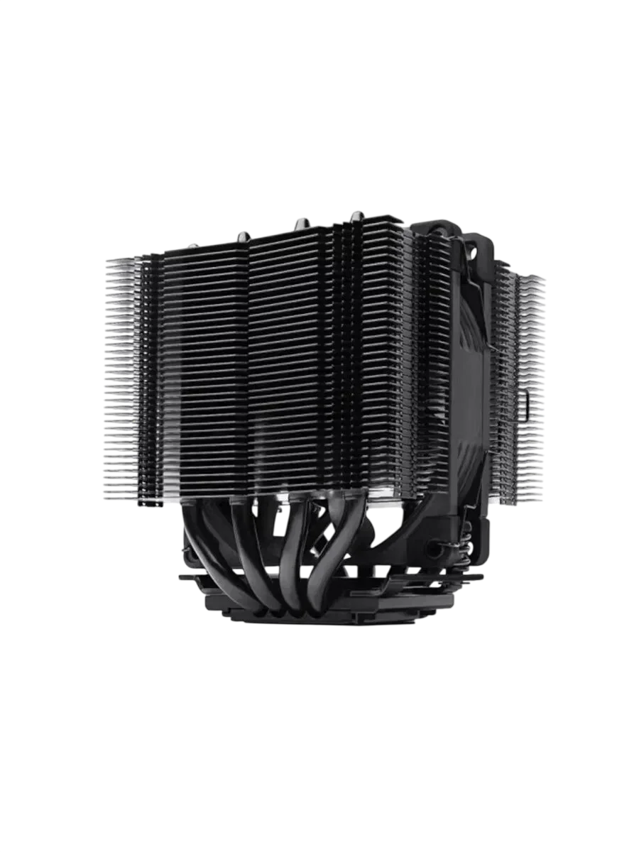 Кулер для процессора/ CPU Cooler Noctua NH-D9L chromax.black (88W, 4-pin PWM, 110mm, Al/Cu, 4x6mm, 1x92x92x25mm, 46.44CFM, 22.8dBA, 2000RPM, S: 1851/1700/1200/115X, AM5/AM4, Black)
