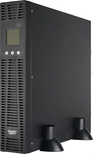Источник бесперебойного питания SMARTWATT ИБП Онлайн, мощность 3000/ 2700 ВА/ Вт, стоечный/ напольный, LCD дисплей, IEC13 - 6 шт., встроенные АКБ (UPS SECURE IEC 3KVA)