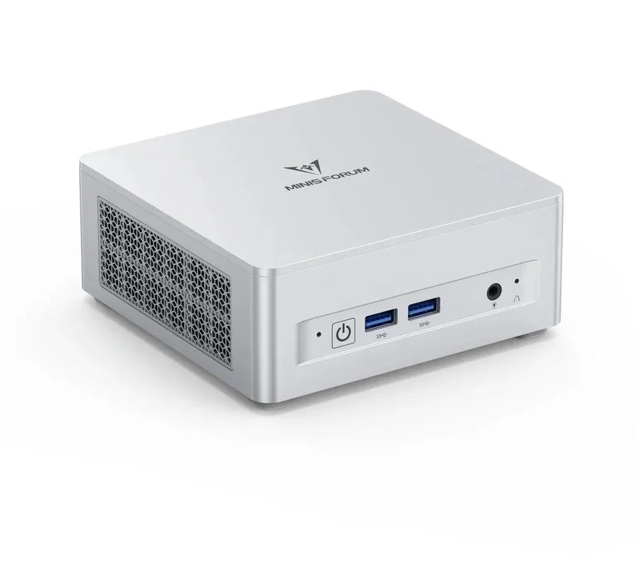 Мини Компьютер Minisforum UM870PLUS/16GB+512TB (AMD Ryzen 7 8745H) 16GB+512TB, AMD Radeon 780M, Win11 Pro