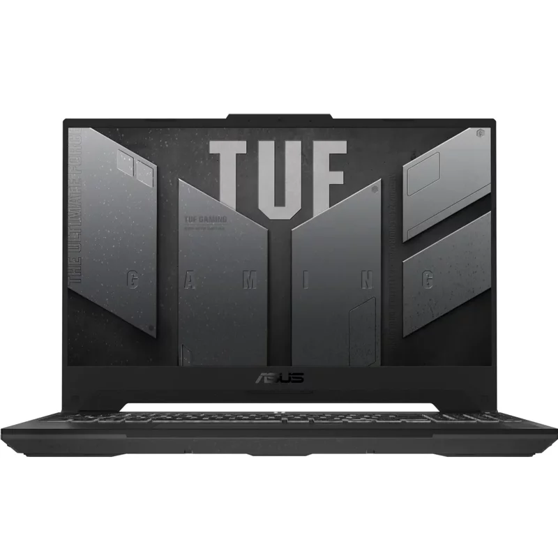 Ноутбук/ ASUS TUF F15 FX507VI-LP096 15.6"(1920x1080 (матовый, 144Hz) IPS)/Intel Core i7 13620H(2.4Ghz)/16384Mb/512PCISSDGb/noDVD/Ext:nVidia GeForce RTX4070(8192Mb)/Cam/BT/WiFi/90WHr/war 1y/2.2kg/Mecha Gray/DOS (90NR0FH7-M005R0)